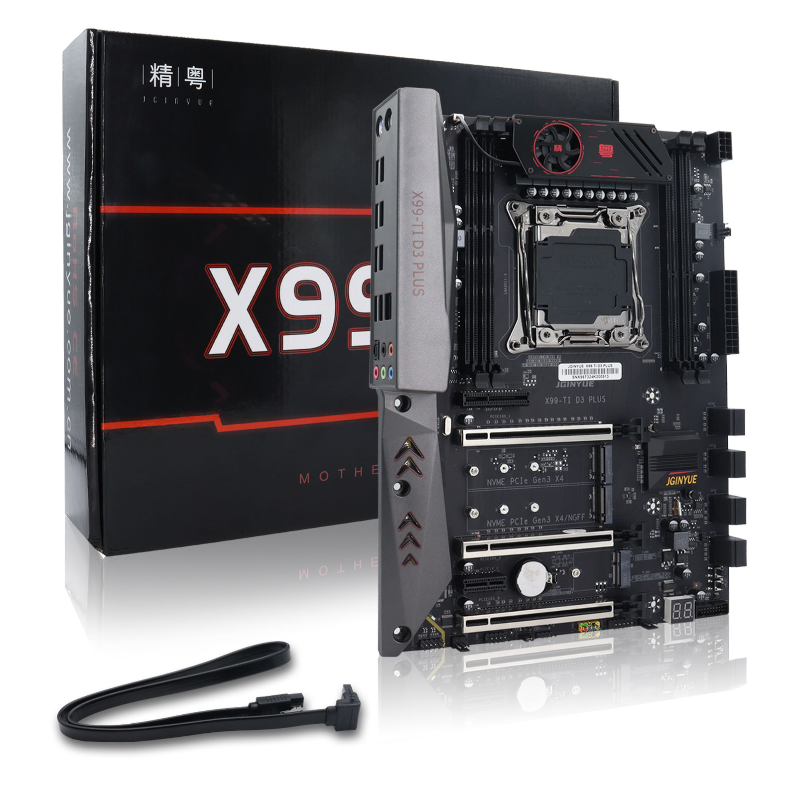 Płyta główna JGINYUE X99-TI D3 – E5 2696 V3 recenzja i cena